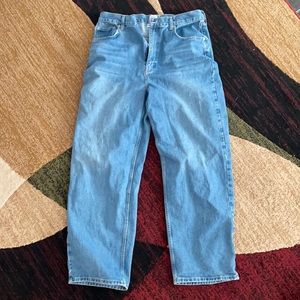 Urban Outfitters High rise Baggy jeans. Size 34 100% cotton